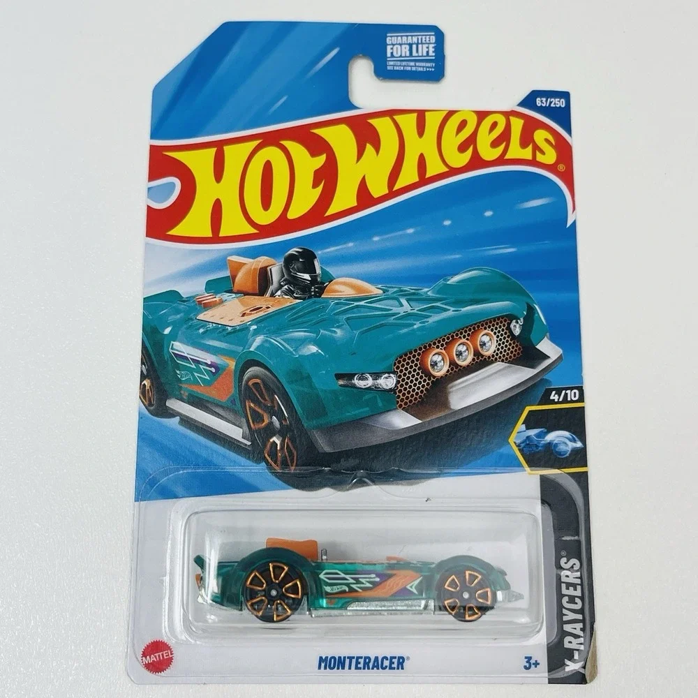 Hot Wheels Monteracer Green 63/250 2025 X Raycers Orange Accents
